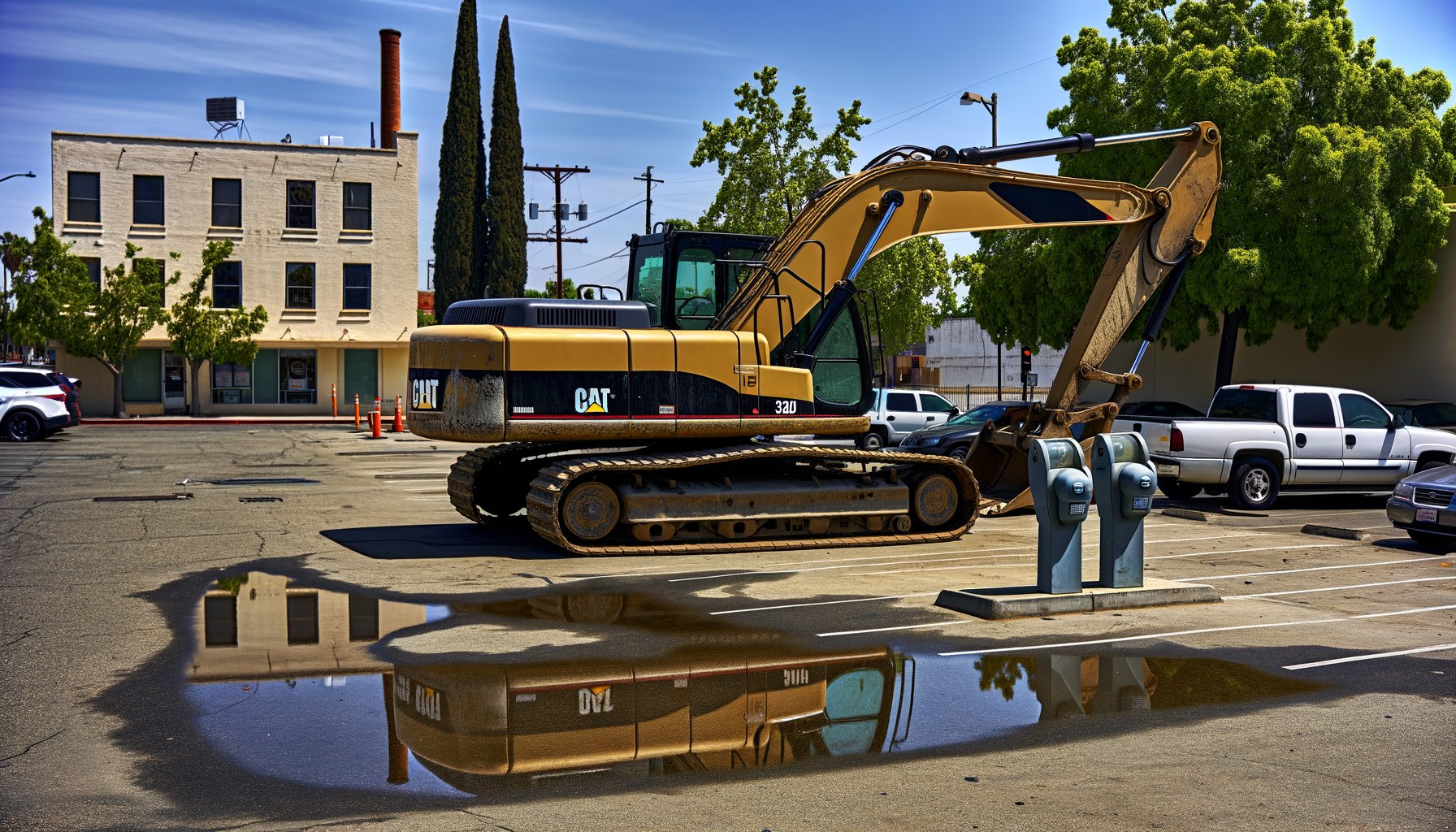 Caterpillar 320D Excavator for sale in Fresno