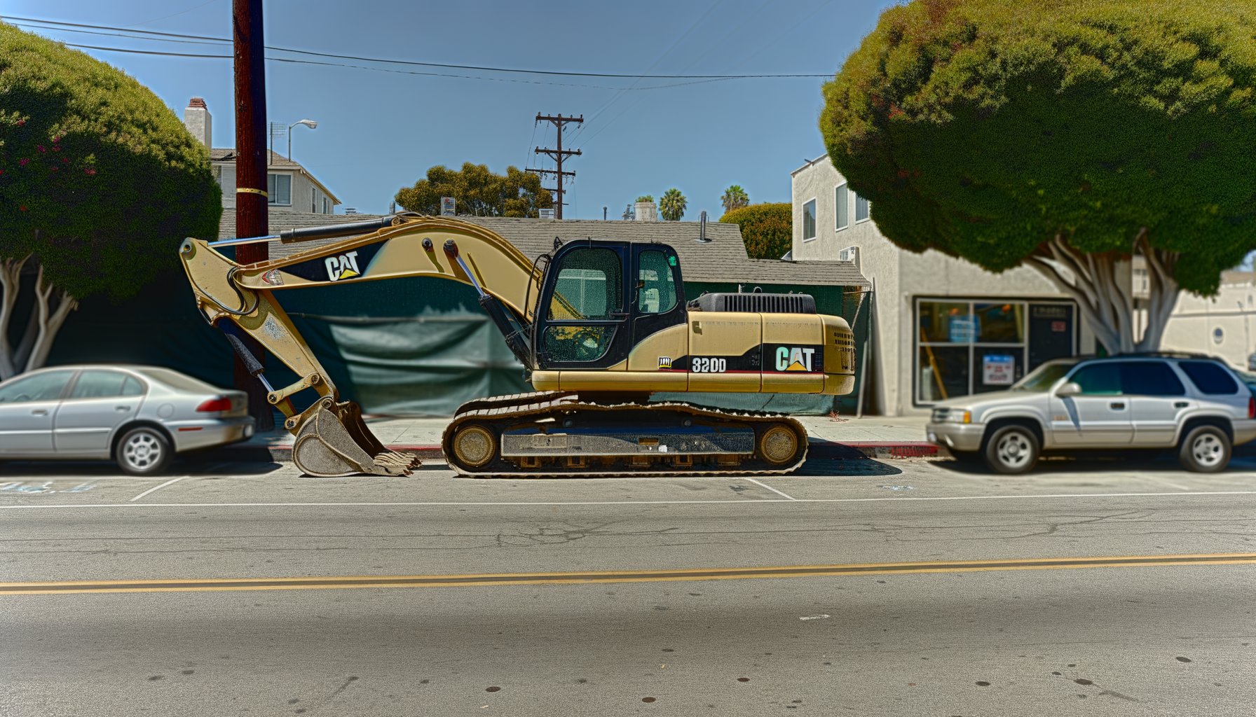Caterpillar 320D Excavator for sale in Long Beach
