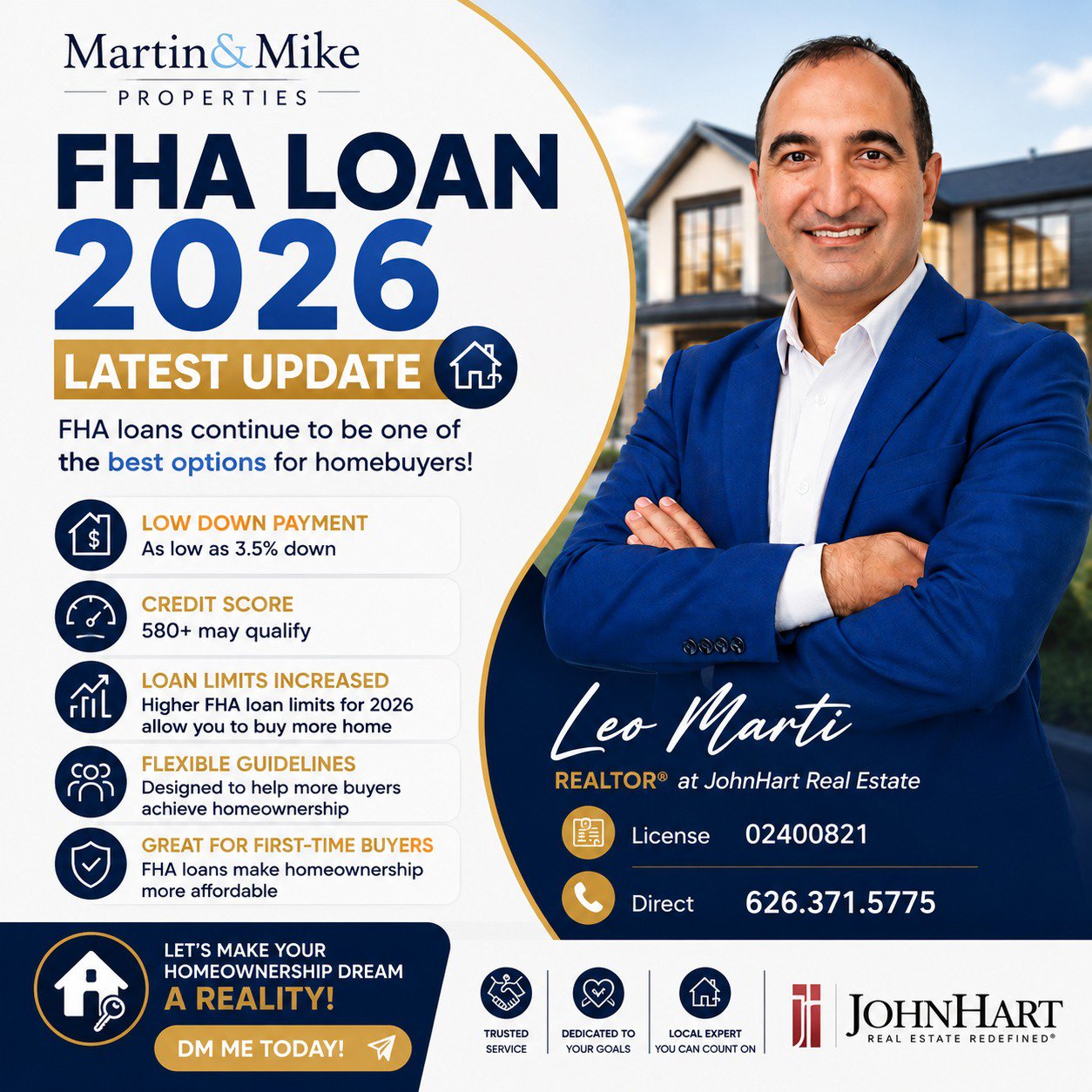 Leo Marti Realtor at JohnHart Real Estate | Martin & Mike Properties