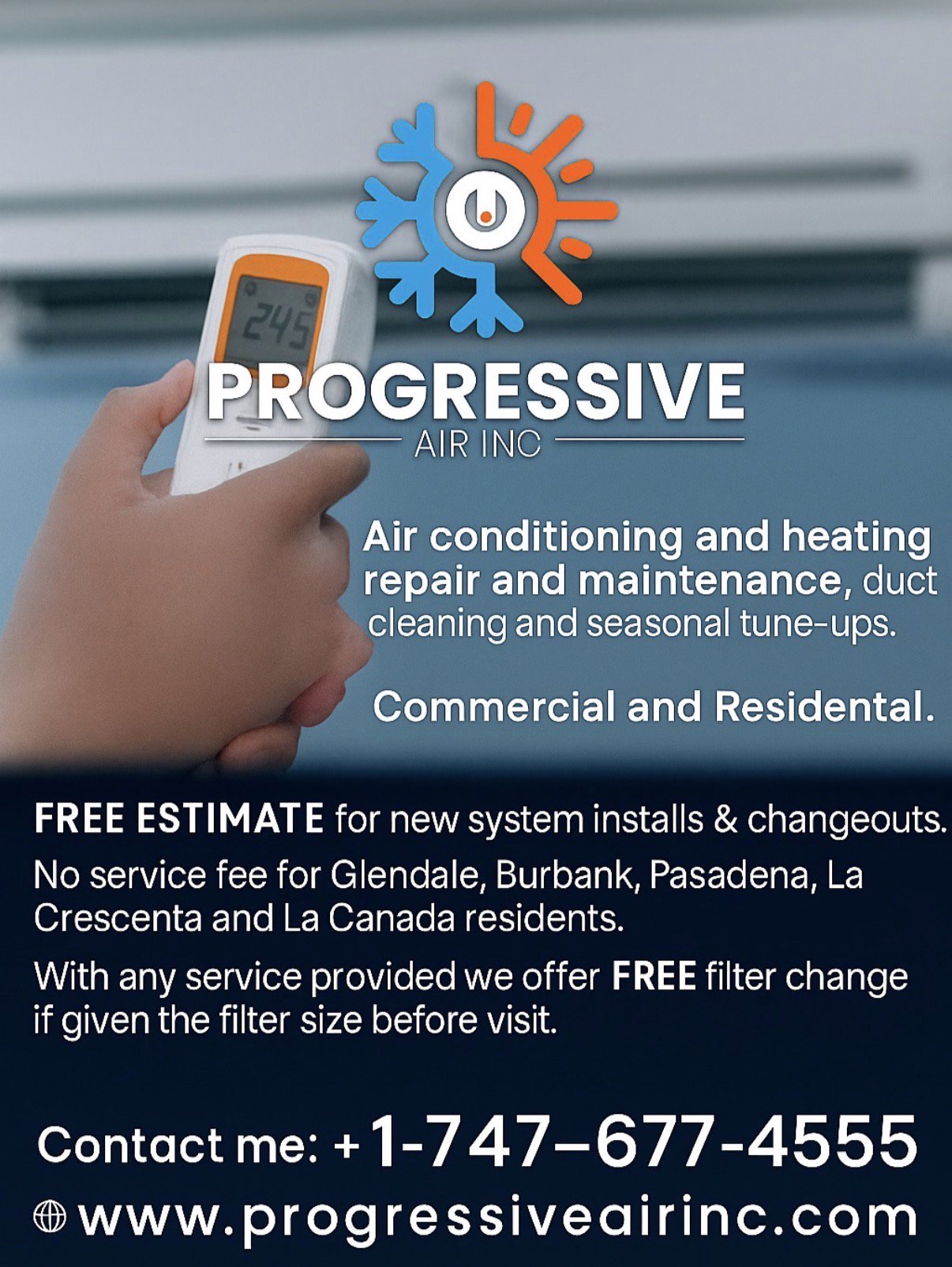 Progressive Air Inc. | 24/7 Heating & Air Conditioning Services
